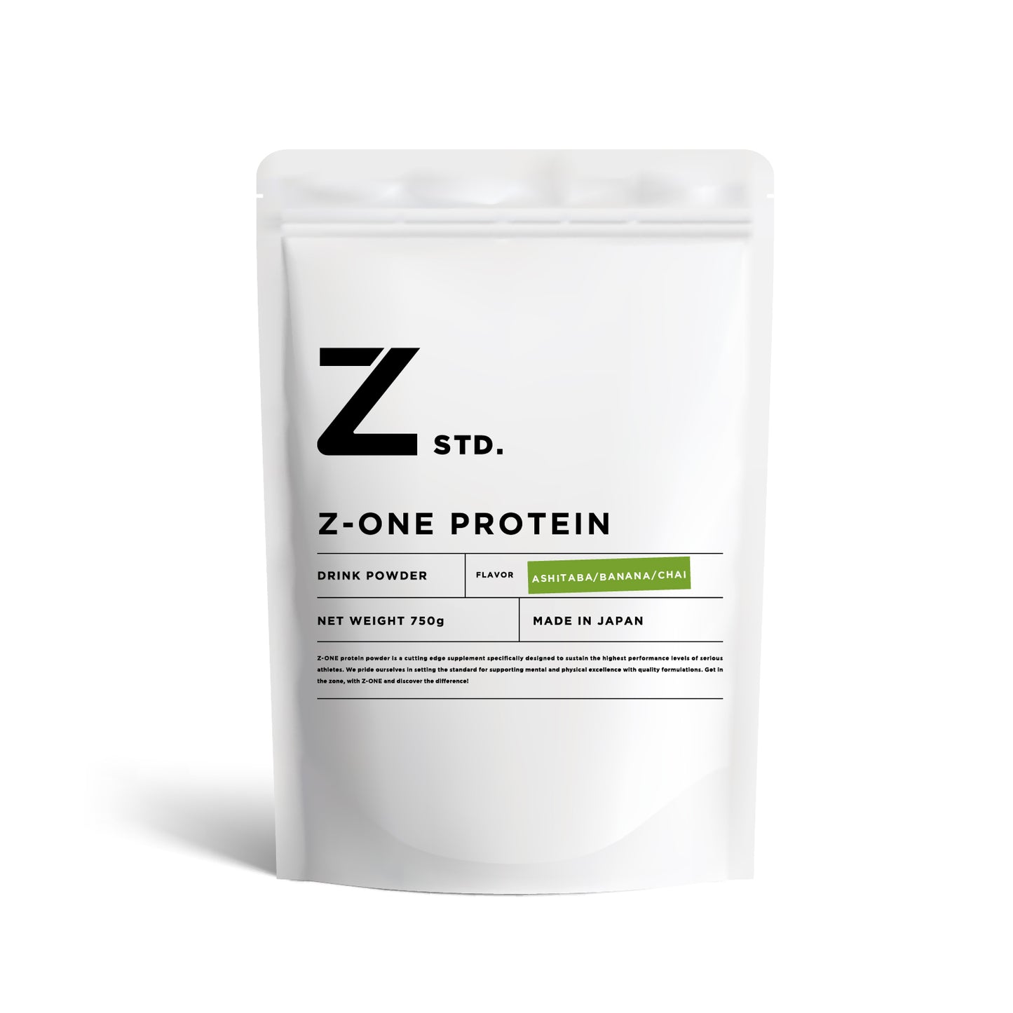 Z-ONE PROTEIN(ゾーンプロテイン) あした葉 バナナチャイ味